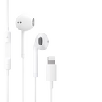 Wired Earpiece Lighting White