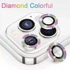 iPhone Camera Lens Protector Tempered Glass Diamond Colorful (1 Piece)