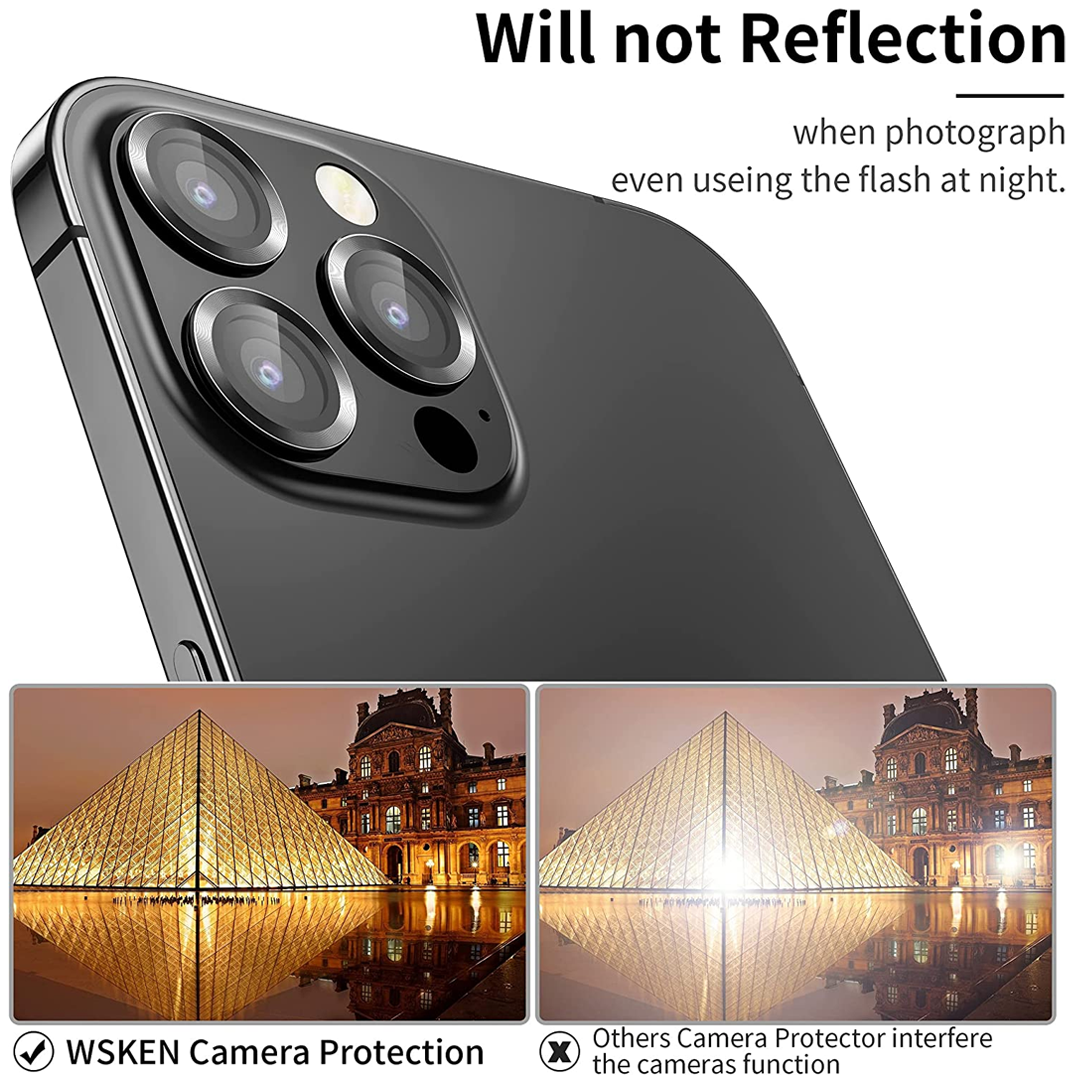 iPhone 14 / 14 Plus / 14 Pro / 14 Pro Max Rear Camera Lens 9H Glass Protector