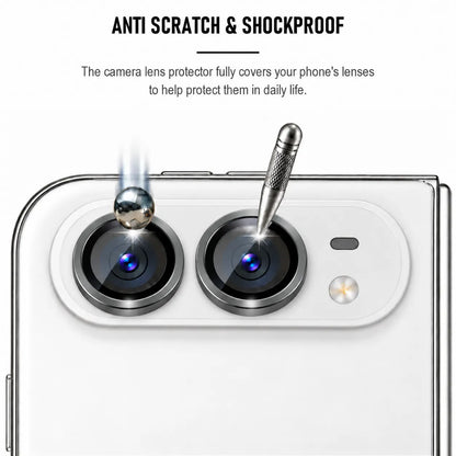 iPhone Duo Camera Lens Protector Tempered Glass Black
