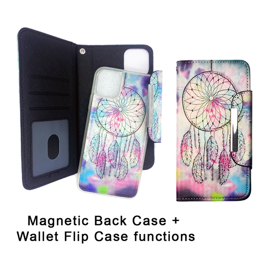 Samsung Galaxy S23 Magnetic Wallet Case Dream Catcher (Color)