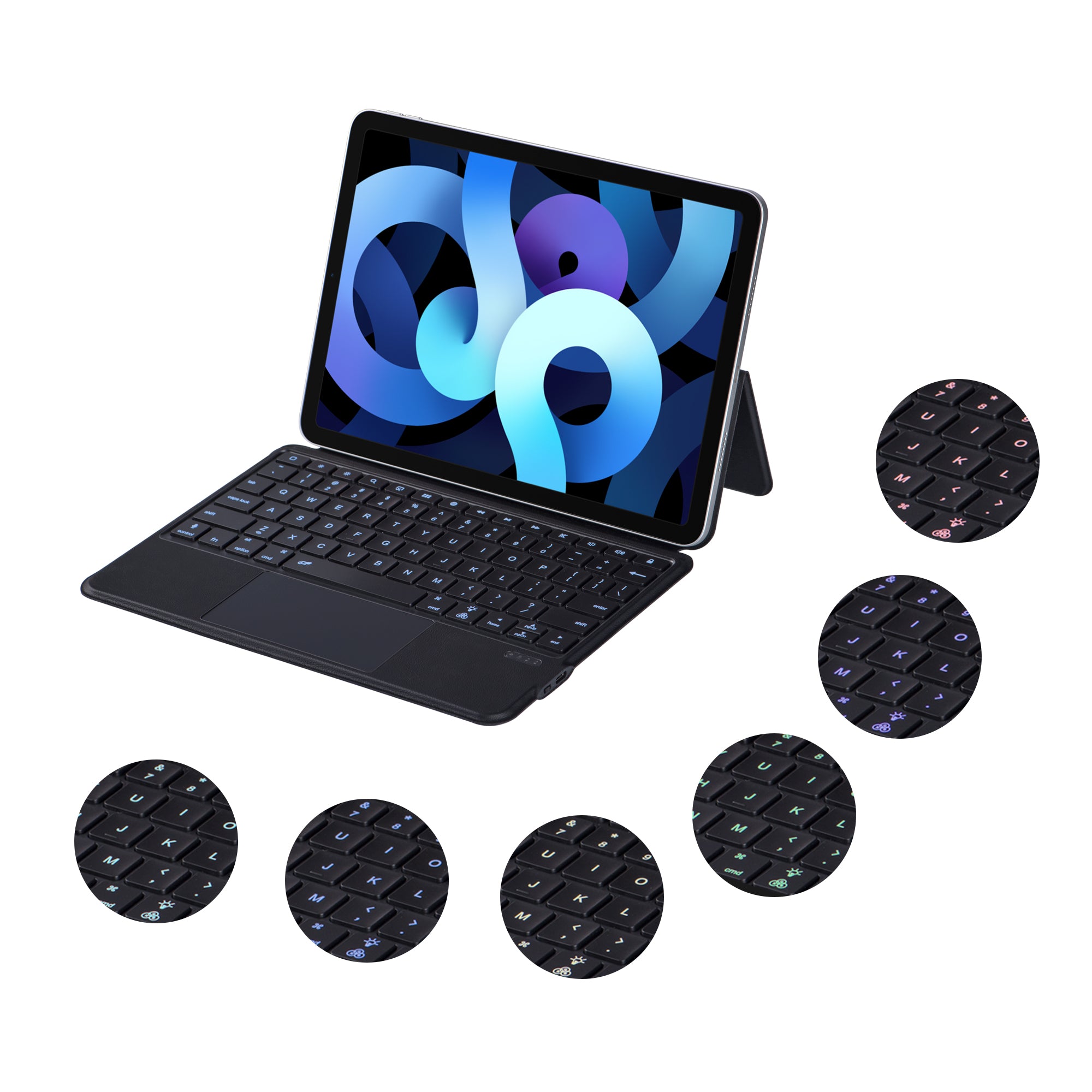 Smart Trackpad Keyboard with 6D backlight IPAD 10.9/11inch