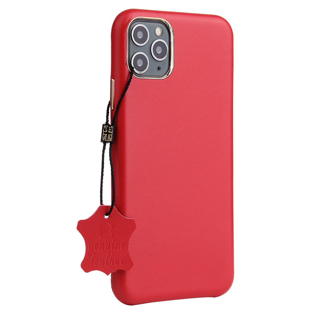 iPhone 12 mini Nebula Leather Back Case – Red