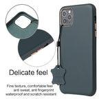 iPhone 12 mini Nebula Leather Back Case – Black