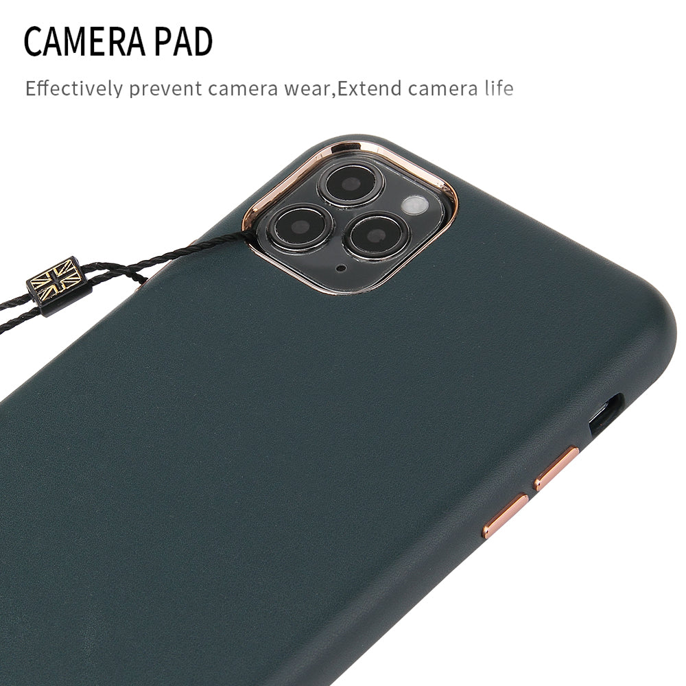 iPhone 12 mini Nebula Leather Back Case – Black