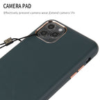 iPhone 12 mini Nebula Leather Back Case – Black