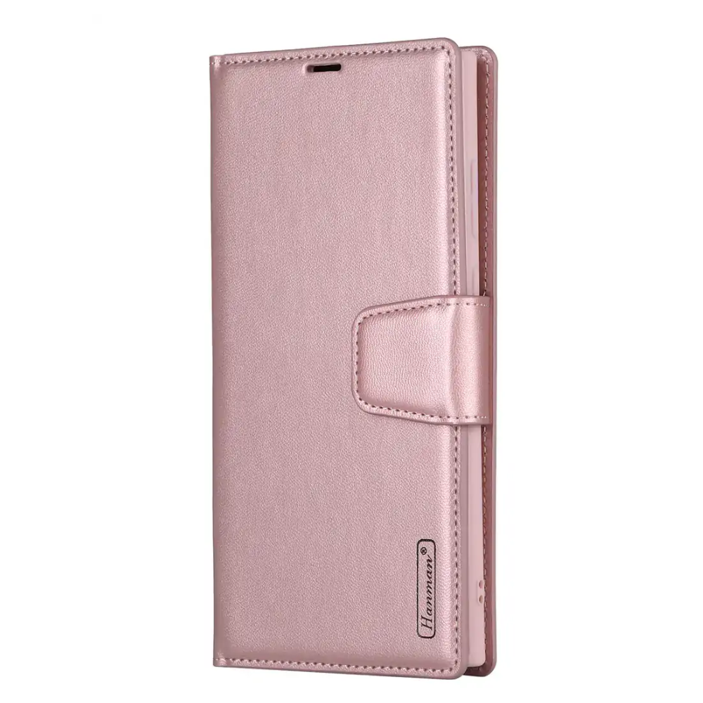 Google Pixel7 Pro 5G Hanman Flip Wallet Case Rose Gold