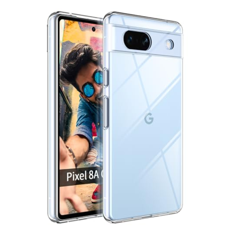 Google Pixel 8a Jelly Clear Case