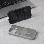 360°  Rotatable Invisible Stand Case for iPhone  – Grey
