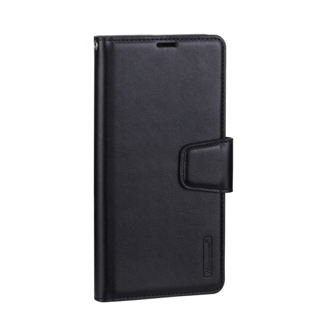Hanman Flip Wallet Case OPPO Reno8 5G Black
