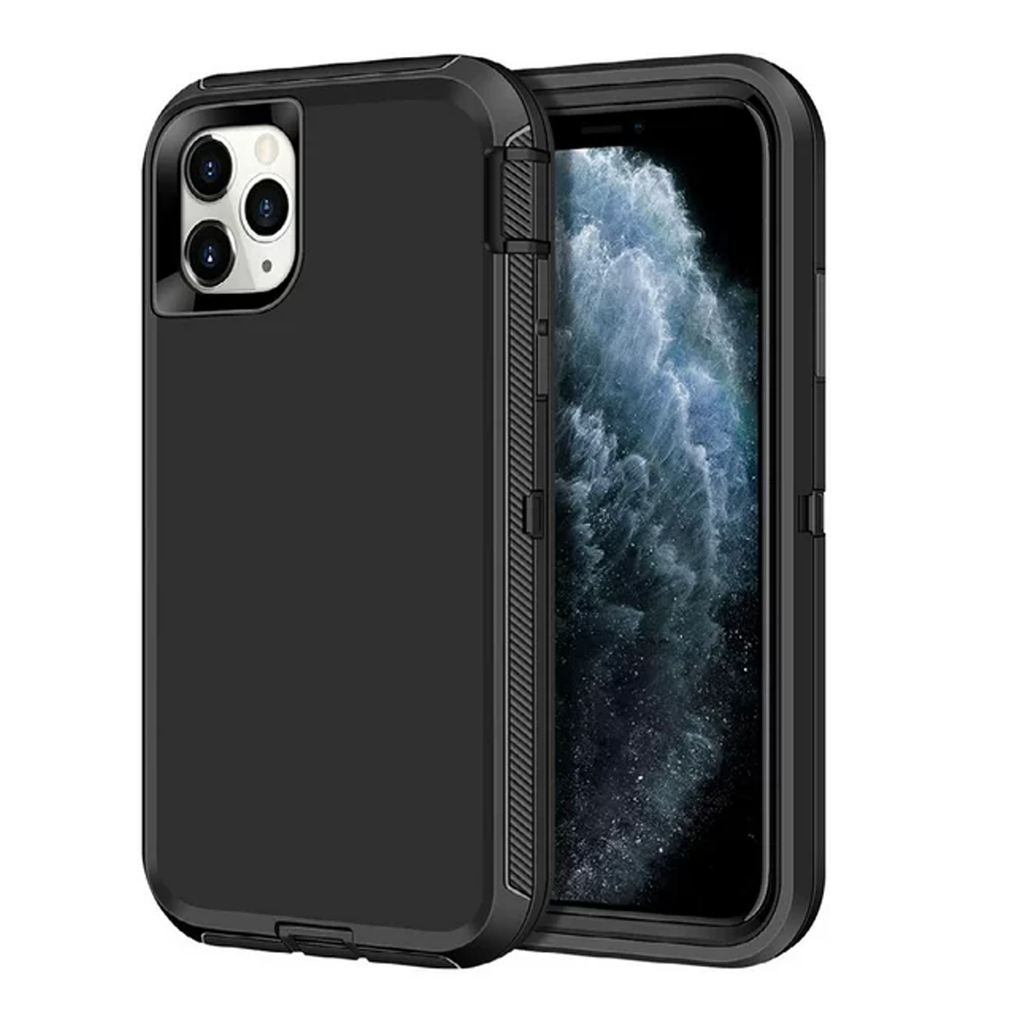 Triple Layered Guard Series iPhone 17 Air – Ultra Protective, Shockproof, Scratch-Resistant Phone Cover (Black)