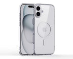 Magnetic Back Cover Clear Case for iPhone