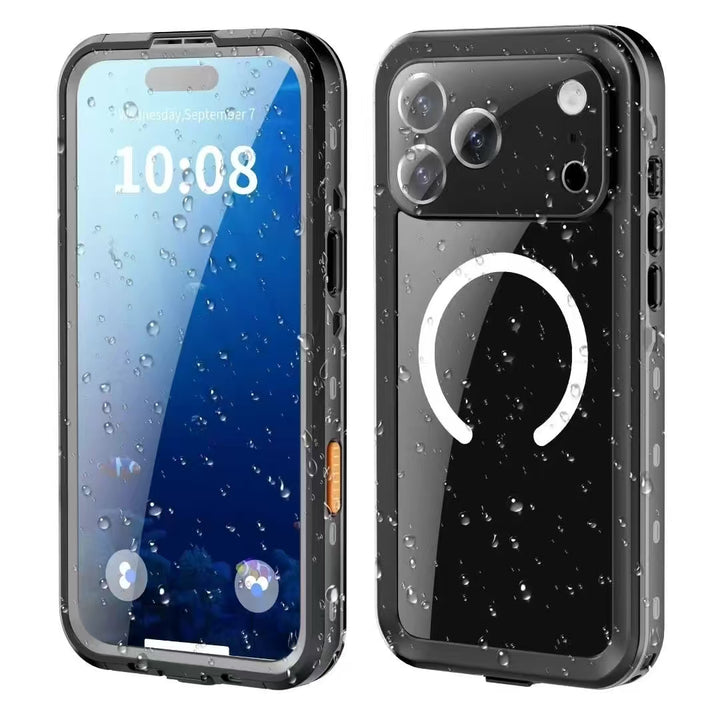 iPhone 17 Pro Max MagSafe Waterproof Case Black