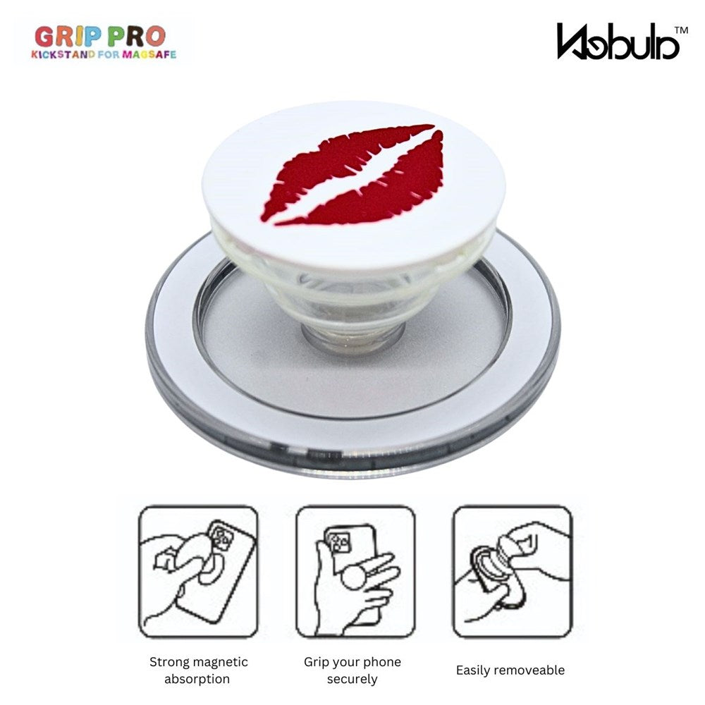 Nebula  GripPro Magnetic Phone Ring Red Lips