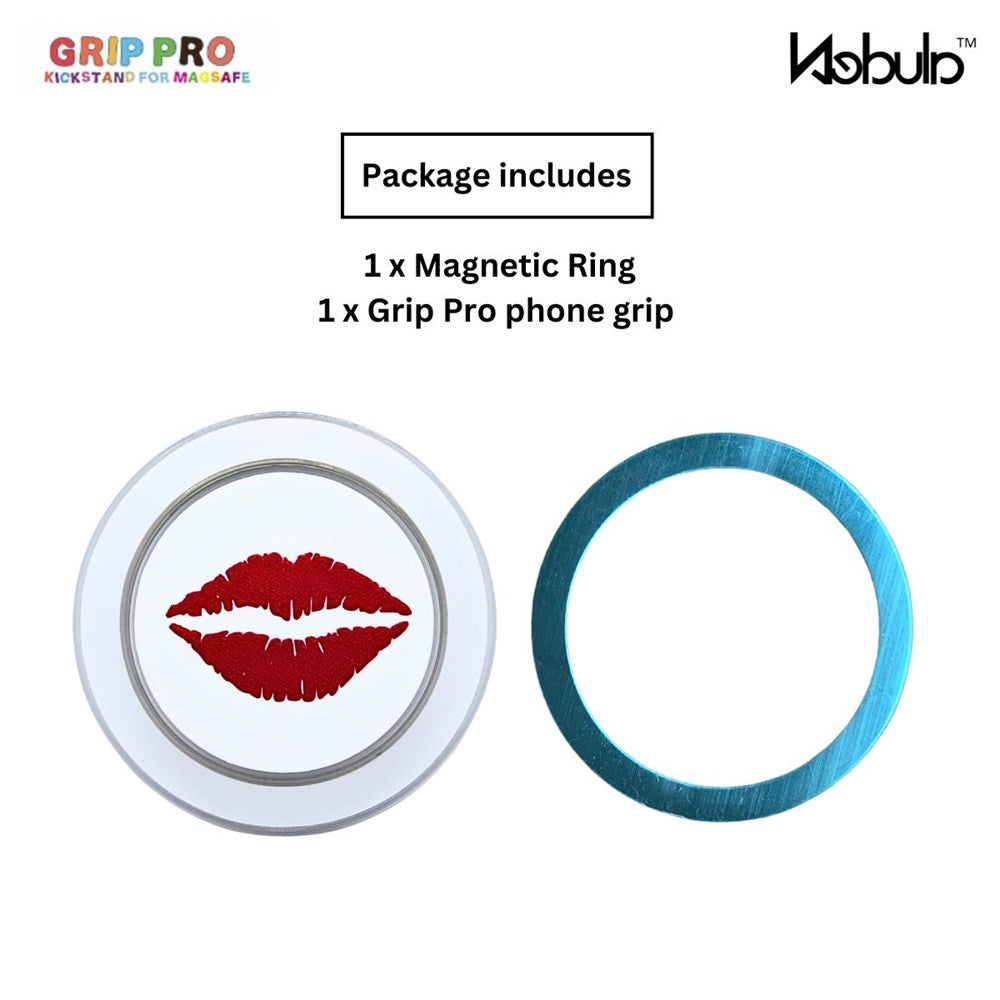 Nebula  GripPro Magnetic Phone Ring Red Lips