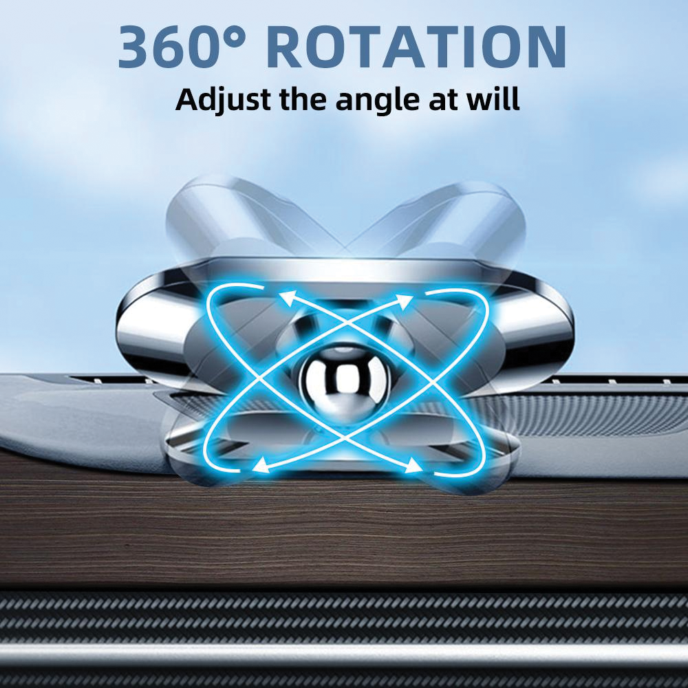 Magnetic Car Phone Holder 360Degree Rotation