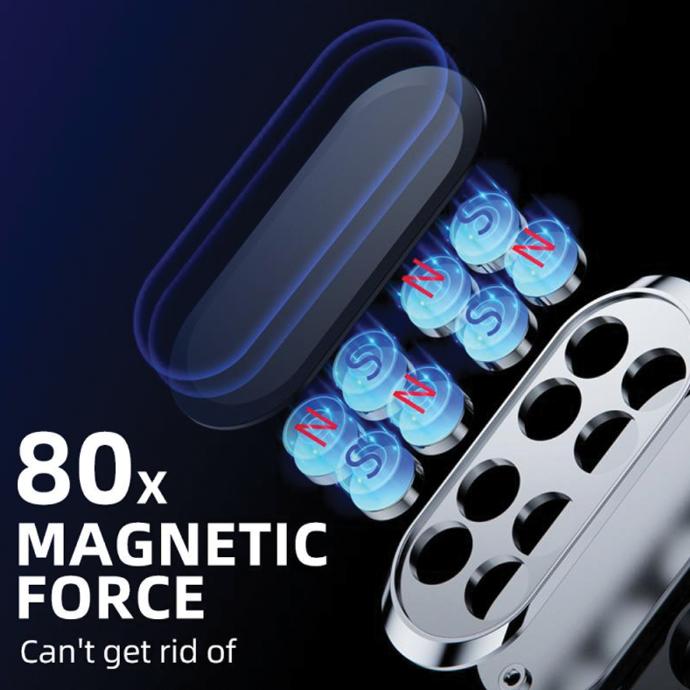 Magnetic Car Phone Holder 360Degree Rotation