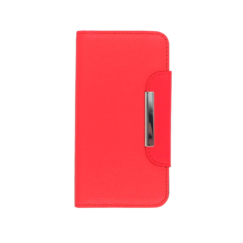 iPhone 12 mini Magnetic Detachable Wallet Case – Red