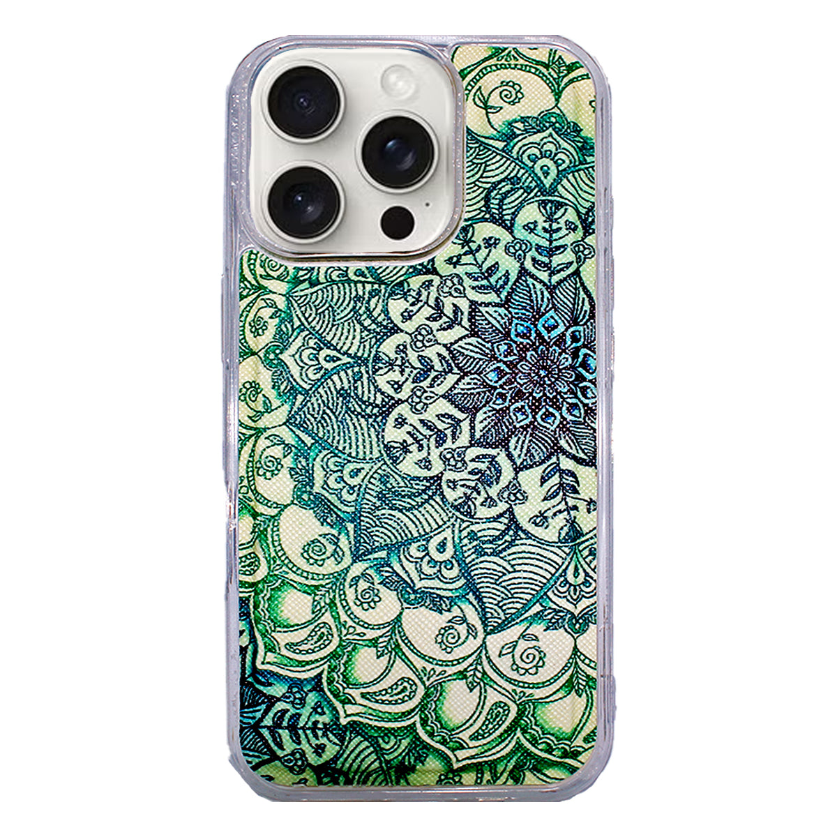 Magnetic Detachable Wallet Case Mandala - iPhone Cases