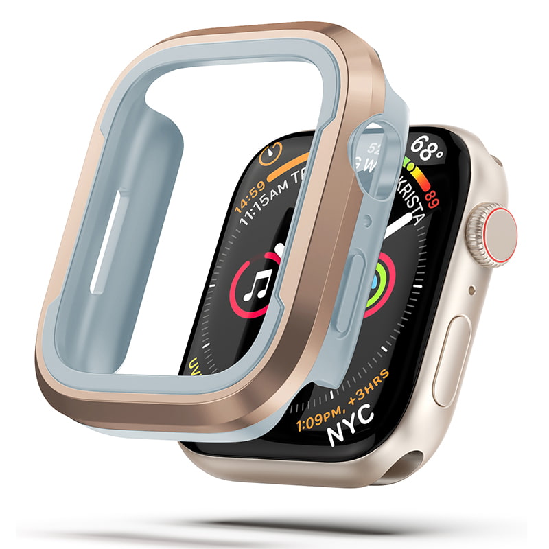 Nebula Apple Watch Protection Edge Case 41mm - Rose Gold