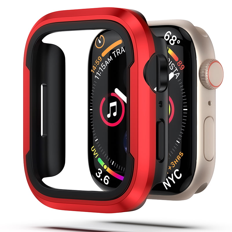 Nebula Apple Watch Protection Edge Case 41mm - Red