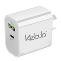 Nebula 20W Dual USBA+C Wall Charger