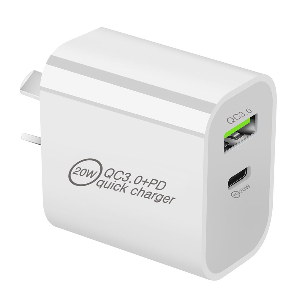 Nebula 20W Dual USBA+C Wall Charger