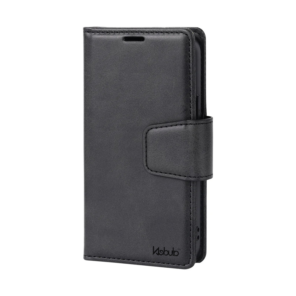 Samsung Galaxy A55 Nebula Flip Leather Wallet Case Black