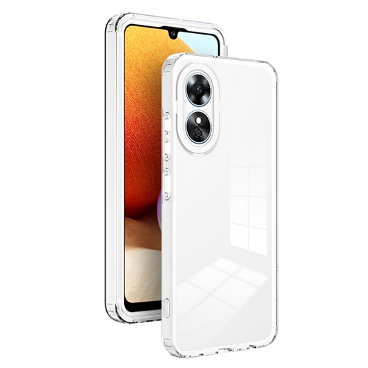 Oppo A36/Realme 9i/A76 4G/A96 4G Jelly Back Cover Clear