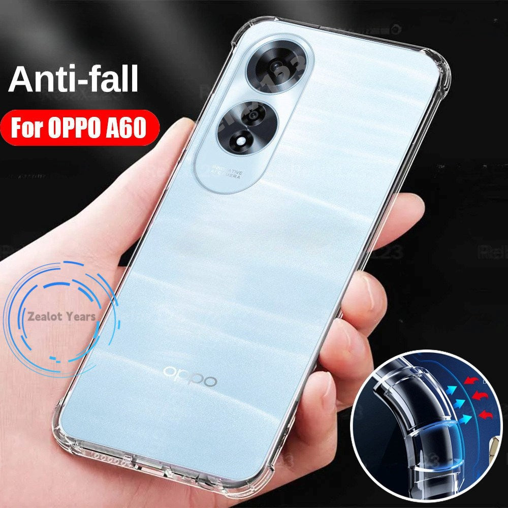 OPPO A60 Jelly Clear Case