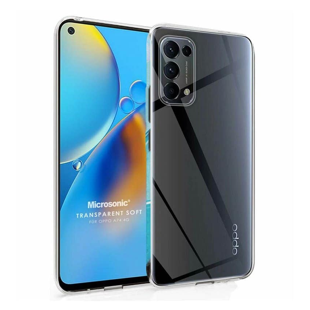 Oppo A74 5G/A93 5G/A54 5G Jelly Back Cover Clear