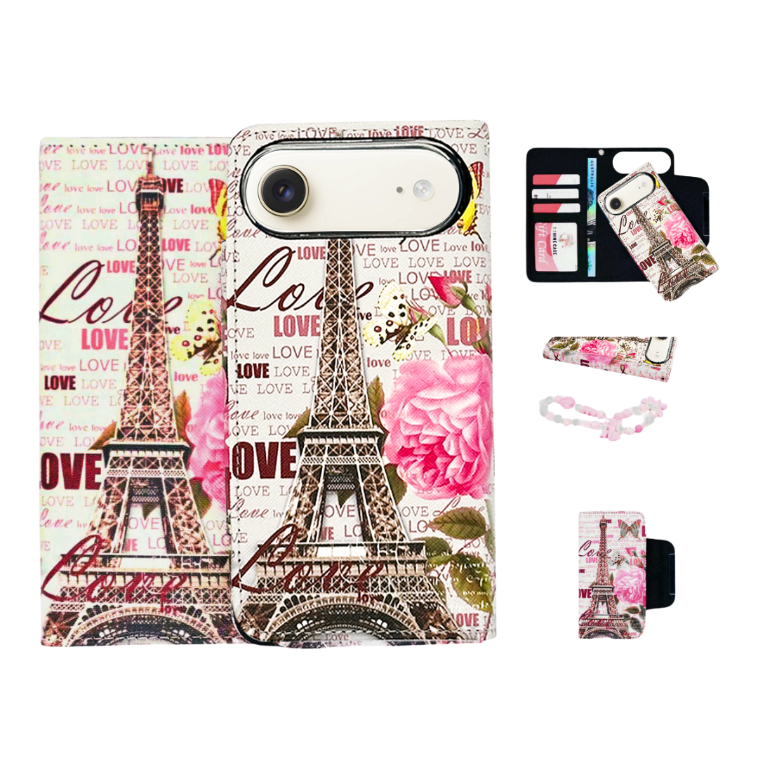 Magnetic Wallet Case Paris - iPhone 17 series