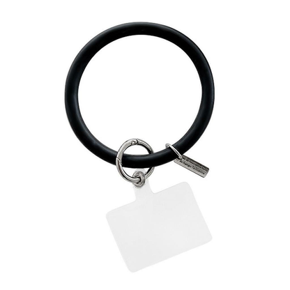 Silicone Phone Wrist Ring Holder - Black