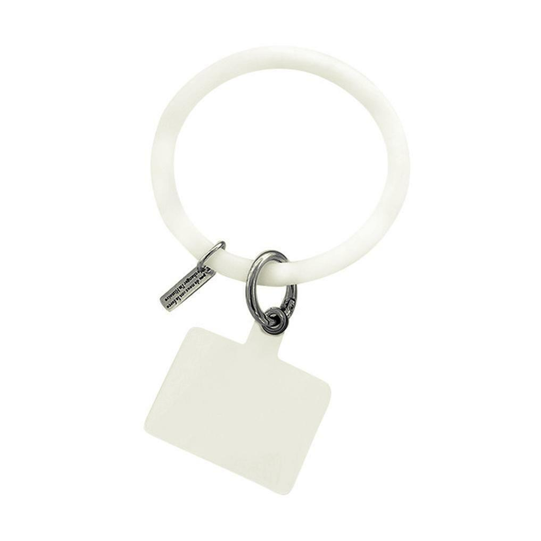 Silicone Phone Wrist Ring Holder - White