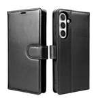 Samsung Galaxy S24Plus/S25Plus Nebula Flip Leather Wallet Case Black