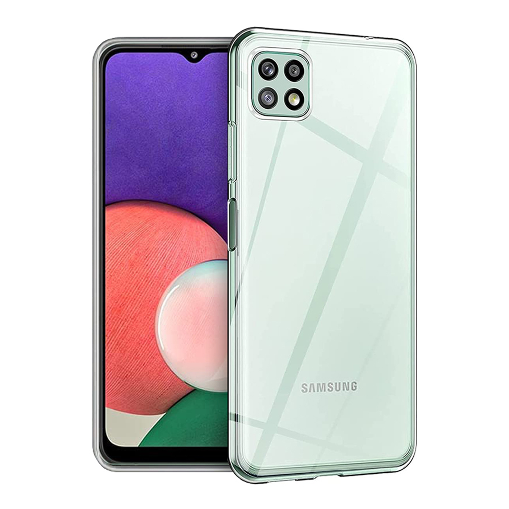 Samsung A22 5G/A22S 5G Jelly Back Cover Clear