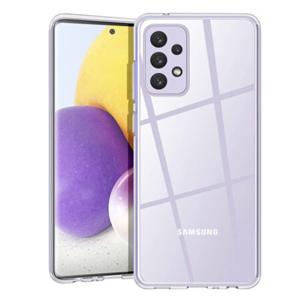 Samsung A72 4G/5G Jelly Back Cover Clear