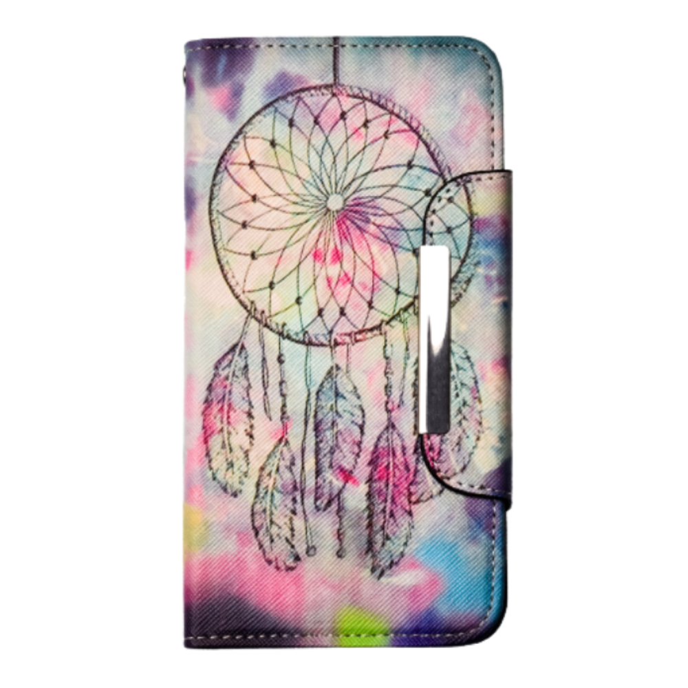 Samsung Galaxy S24/S25 Magnetic Wallet Case Dream Catcher (Color)