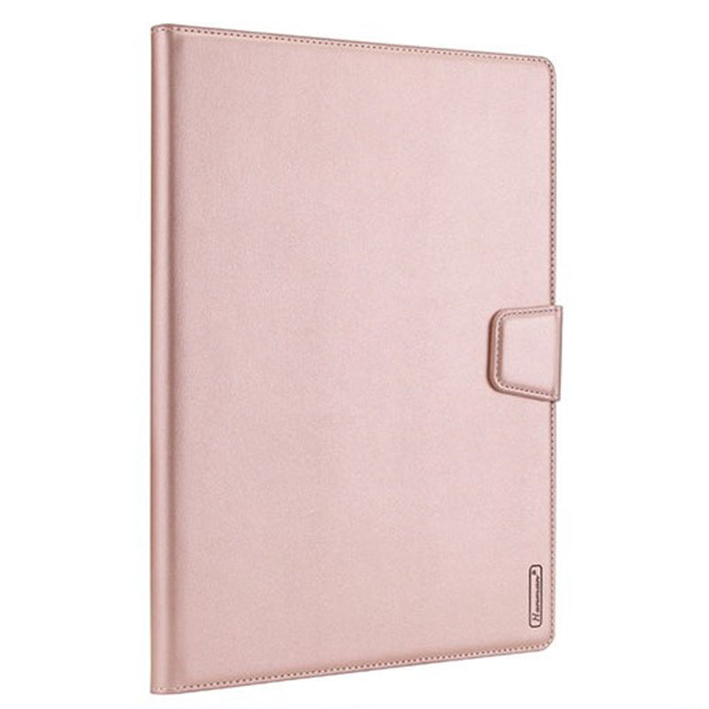 Samsung Galaxy Tab S5e 10.5-inch Hanman Flip Leather Wallet Case - Rose Gold