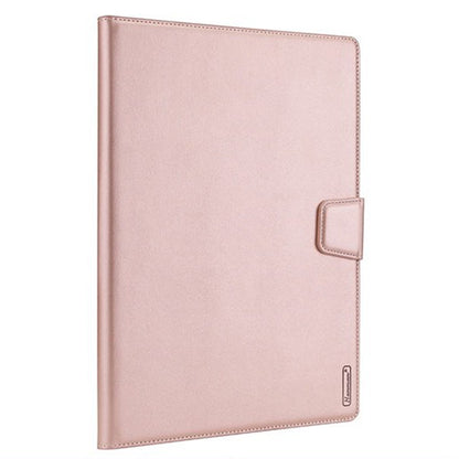 Samsung Galaxy Tab S7+ 12.4-inch Hanman Flip Leather Wallet Case - Rose Gold