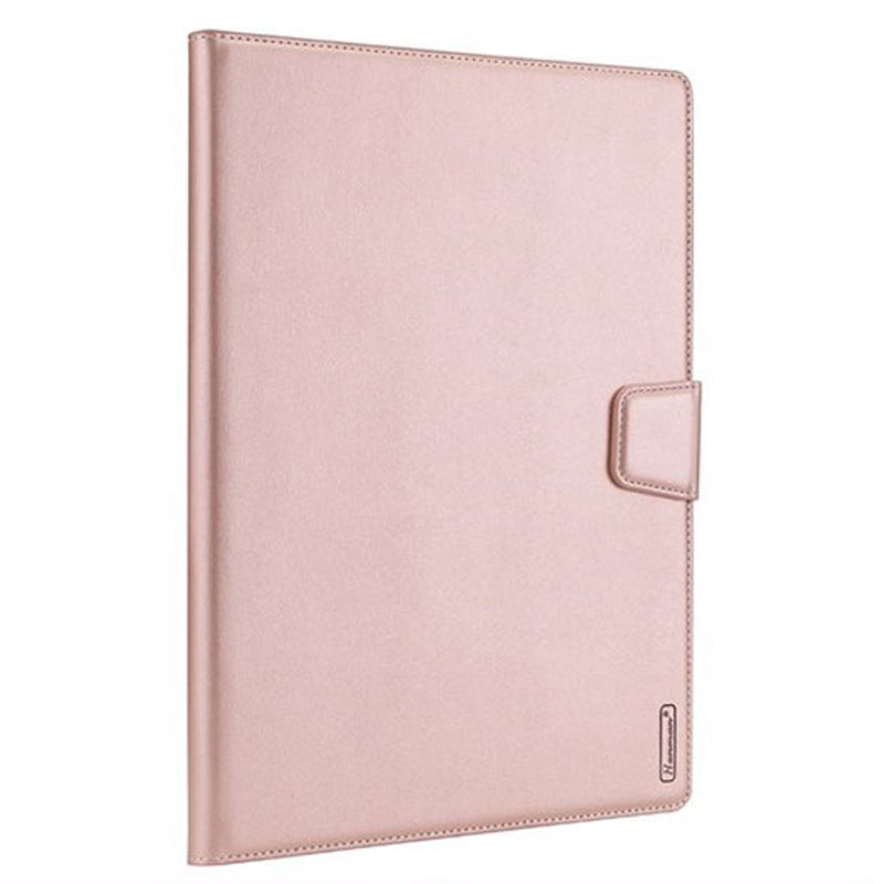 Samsung Galaxy Tab A7 10.4-inch Hanman Flip Leather Wallet Case - Rose Gold