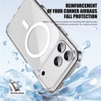 iPhone 17 Series Magnetic Back Cover Case Clear