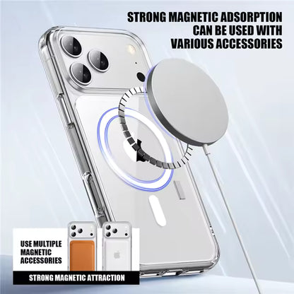 iPhone 17 Series Magnetic Back Cover Case Clear