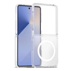 Samsung Galaxy Z Flip 7 Magnetic Back Cover Case Clear