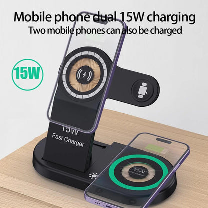 H50 (4-in-1) Fast Charge (15W) Wireless Charger Black