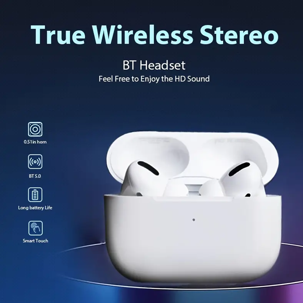 Wireless Stereo Headset With Charging Case