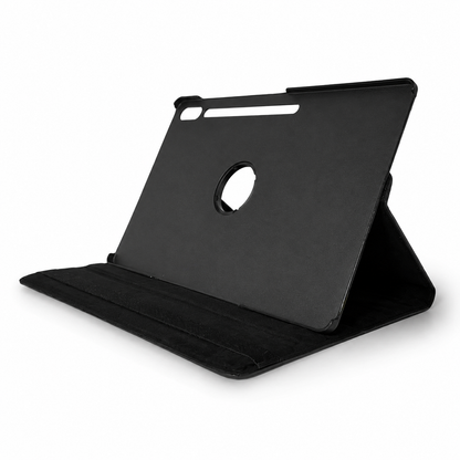 Galaxy Tab S8 Ultra 360-Degree Rotating Stand Case Black