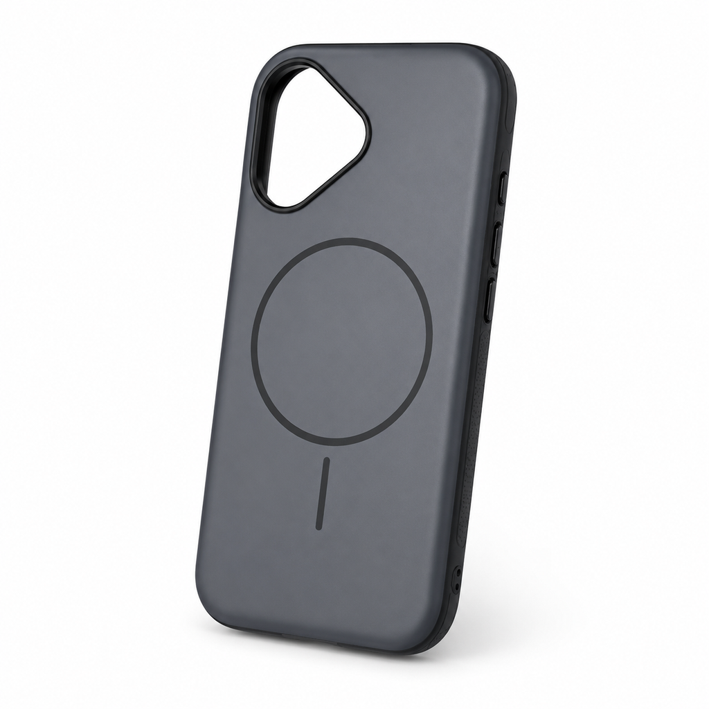 iPhone 17 Magnetic Matte Protective Case-Black
