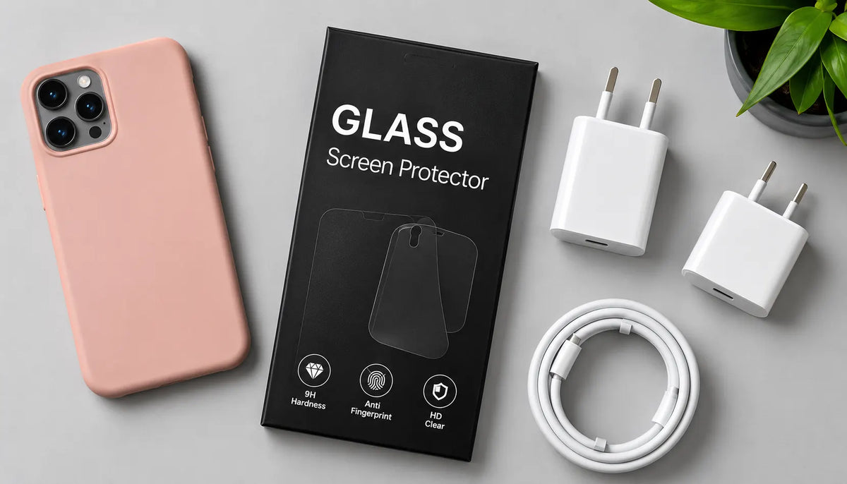 Illustrative phone accessories