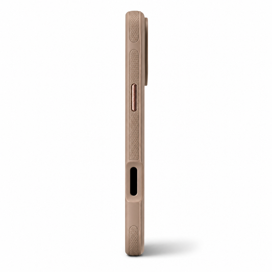 iPhone 17 Pro Magnetic Matte Protective Case-Sand Gold
